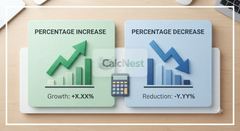 How to Calculate Percentage Increase and Decrease: Complete Guide with Formulas & Examples