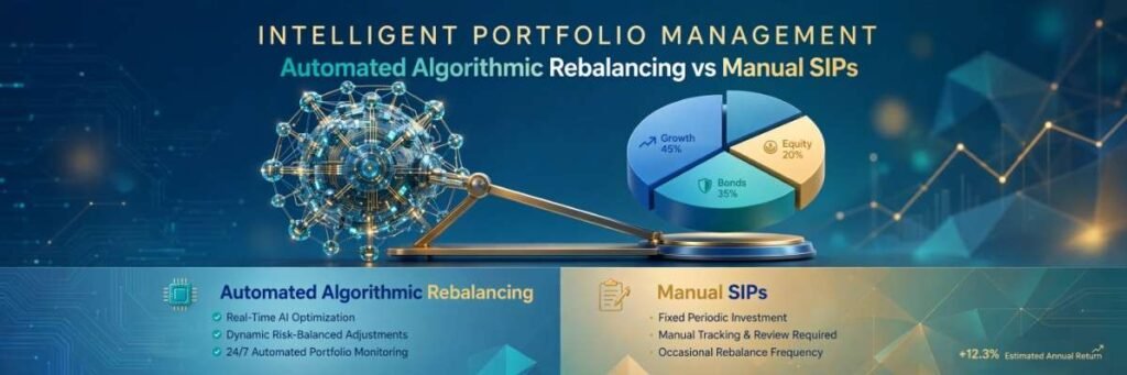 Automated algorithmic rebalancing vs manual SIPs AI asset allocation strategy guide 2026